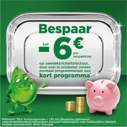 Dreft Platinum Plus All In One Deep Clean - Vaatwastabletten - Voordeelverpakking 4 X 33 Stuks -HG Winkel 1200x1198 34