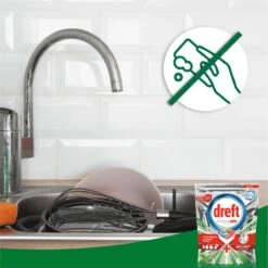 Dreft Platinum Plus All In One Vaatwastabletten - Deep Clean - Voordeelverpakking 4 X 38 Stuks -HG Winkel 1200x1198 53