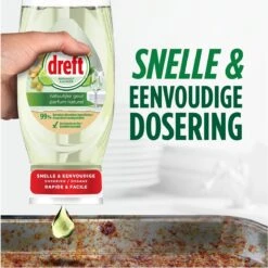 Dreft Natuurlijke Geur - Afwasmiddel - Bergamot & Gember - Ondersteboven Fles - Voordeelverpakking 8 X 370 Ml -HG Winkel 1200x1198 70