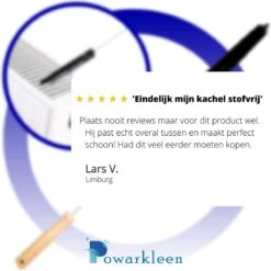 Powarkleen® - Radiatorborstel - Flexibel - Houten Handvat - Roestvrijstaal - Schoonmaakborstel - 70cm Lang! - 1 Stuk -HG Winkel 1200x1198 79