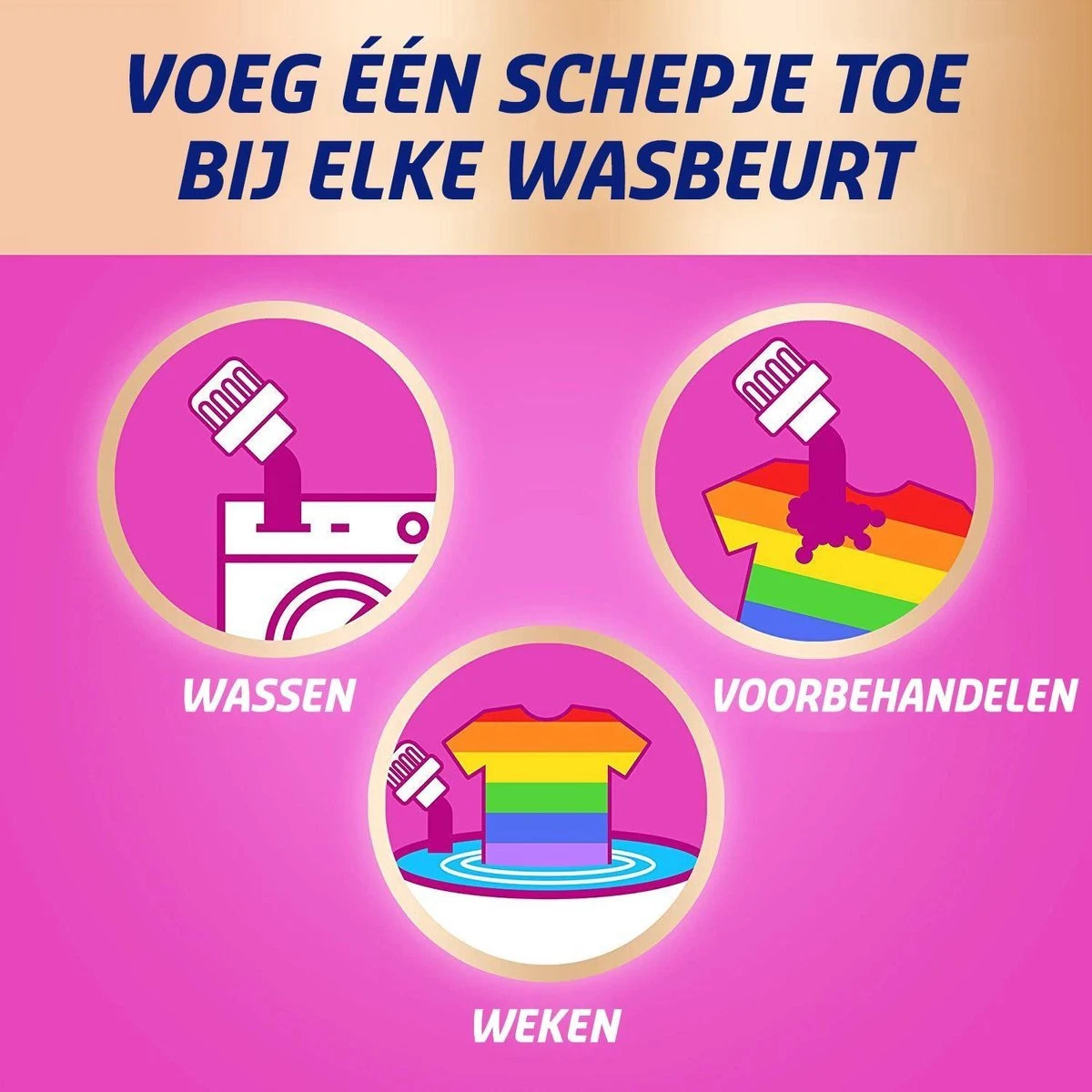 Vanish Oxi Action Poeder - Vlekverwijderaar Voor Gekleurde Was - 2,7 Kg 3 Vanish Oxi Action Poeder - Vlekverwijderaar Voor Gekleurde Was - 2,7 Kg - Afbeelding 3