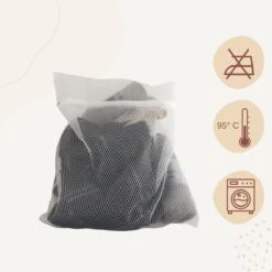 Orange85 Waszakken - 2 Stuks - Ritssluiting - Wit - 50x40 Cm - Polyester -HG Winkel 1200x1200 1068