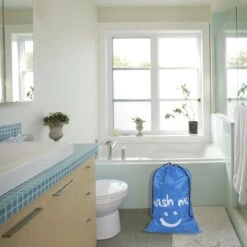 Wonair - Waszakken Voor Wasgoed - 60x90cm - Hemelsblauw - Met Trekkoord -HG Winkel 1200x1200 1071