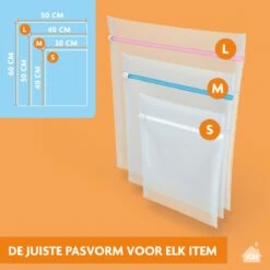 LaundrySpecialist Waszakken Voor Wasgoed - Set Van 3 Stuks - Ook Te Gebruiken Als Travel Organizer -HG Winkel 1200x1200 1074