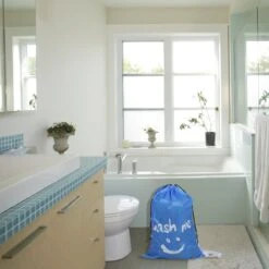 Wonair - Grote Waszak - 60x90cm - Hemelsblauw - Met Trekkoord En Draagband 10 Wonair - Grote Waszak - 60x90cm - Hemelsblauw - Met Trekkoord En Draagband -HG Winkel 1200x1200 1103