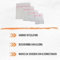 Merkloos Orange85 Waszakken 4 Stuks - 4 Maten - Lingerie - Bh - Schoenen - Schoenen -HG Winkel 1200x1200 1132