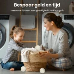 Wooly Drogerballen - 6 Wasdroger Ballen - Duurzaam - Wol - Herbruikbare Wasballen - Wasbol - Wasverzachter -HG Winkel 1200x1200 1154