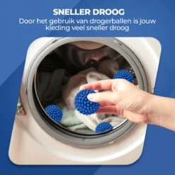 Roegaarden Drogerballen - Wasbollen - 6 Stuks - Siliconen - Sneller Droog - Anti-kreuk -HG Winkel 1200x1200 1165