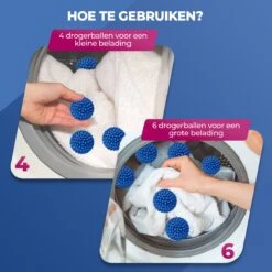 Roegaarden Drogerballen - Wasbollen - 6 Stuks - Siliconen - Sneller Droog - Anti-kreuk -HG Winkel 1200x1200 1169