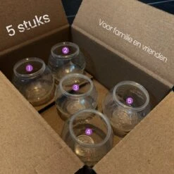 BluGo Doseerbol 5 Stuks - Wasbollen - Doseerdop - Drogerballen - Wasballen - Herbruikbaar - Maataanduiding - 150ml -HG Winkel 1200x1200 1173