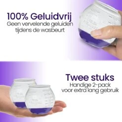 BluGo Doseerbol 2 Stuks - Wasbollen - Doseerdop - Drogerballen - Wasballen - Wasmiddel - Herbruikbaar - Maataanduiding - 150ml 12 BluGo Doseerbol 2 Stuks - Wasbollen - Doseerdop - Drogerballen - Wasballen - Wasmiddel - Herbruikbaar - Maataanduiding - 150ml -HG Winkel 1200x1200 1210