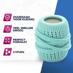 Roegaarden Drogerballen - Droogballen - Met Spons - Duurzaam - Sneller Droog -HG Winkel 1200x1200 1233