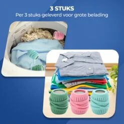 Roegaarden Drogerballen - Droogballen - Met Spons - Duurzaam - Sneller Droog -HG Winkel 1200x1200 1236