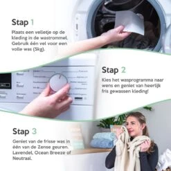 Zense Eco Wasmiddel Wasstrips - 72 Grote Wasbeurten - Lavendel - Wasmiddeldoekjes -HG Winkel 1200x1200 158