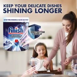 Finish Quantum Ultimate Infinity Shine Vaatwastabletten - 80 Capsules -HG Winkel 1200x1200 1684