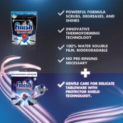 Finish Quantum Ultimate Infinity Shine Vaatwastabletten - 80 Capsules -HG Winkel 1200x1200 1686