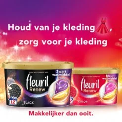 Fleuril Renew Color Caps - Wasmiddel Capsules - Voordeelverpakking - 8 X 12 Wasbeurten -HG Winkel 1200x1200 181