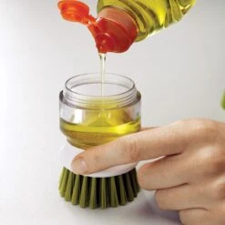 Joseph Joseph Afwasborstel Palm Scrub - Incl Houder - Grijs -HG Winkel 1200x1200 1855