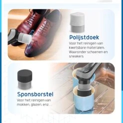 Qualitics Elektrische Schoonmaakborstel - Roterende Polijstmachine - Schrobborstel - Poetsmachine - Vloerreiniger Met 10 Opzetstukken 19 Qualitics Elektrische Schoonmaakborstel - Roterende Polijstmachine - Schrobborstel - Poetsmachine - Vloerreiniger Met 10 Opzetstukken -HG Winkel 1200x1200 1915