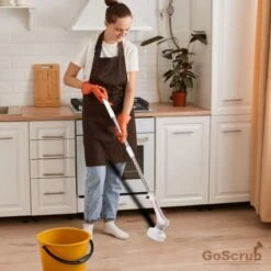 GoScrub® Elektrische Schoonmaakborstel – Elektrische Schrobber - Schrobborstel – Voor Badkamer Of Keuken – Schrobber Met Steel – Luiwagen – Polijstmachine - Roze -HG Winkel 1200x1200 1957