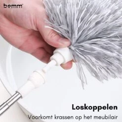 Plumeau - 280 Cm - Uitschuifbaar - Ragebol - Wasbaar - 360° - Flexibel -HG Winkel 1200x1200 2014