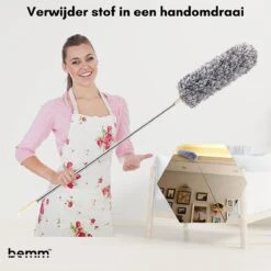 Plumeau - 280 Cm - Uitschuifbaar - Ragebol - Wasbaar - 360° - Flexibel -HG Winkel 1200x1200 2018