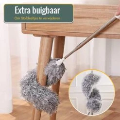 Livv Goods Telescopische Plumeau Set Met Telescoopsteel - 5 In 1 - Tot 250 Cm Uitschuifbaar - Duster - Stoffer -HG Winkel 1200x1200 2057