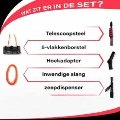 Aquascopic - Telescoopsteel Set Met Borstel - 7,2 Meter -HG Winkel 1200x1200 2078