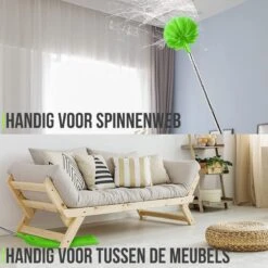 Strex Telescopische Plumeau Set Met Telescoopsteel - 60 Tot 140 Cm - Uitschuifbaar - Flexibel - Microvezel Ragebol - 5-Delige Schoonmaak Set -HG Winkel 1200x1200 2221