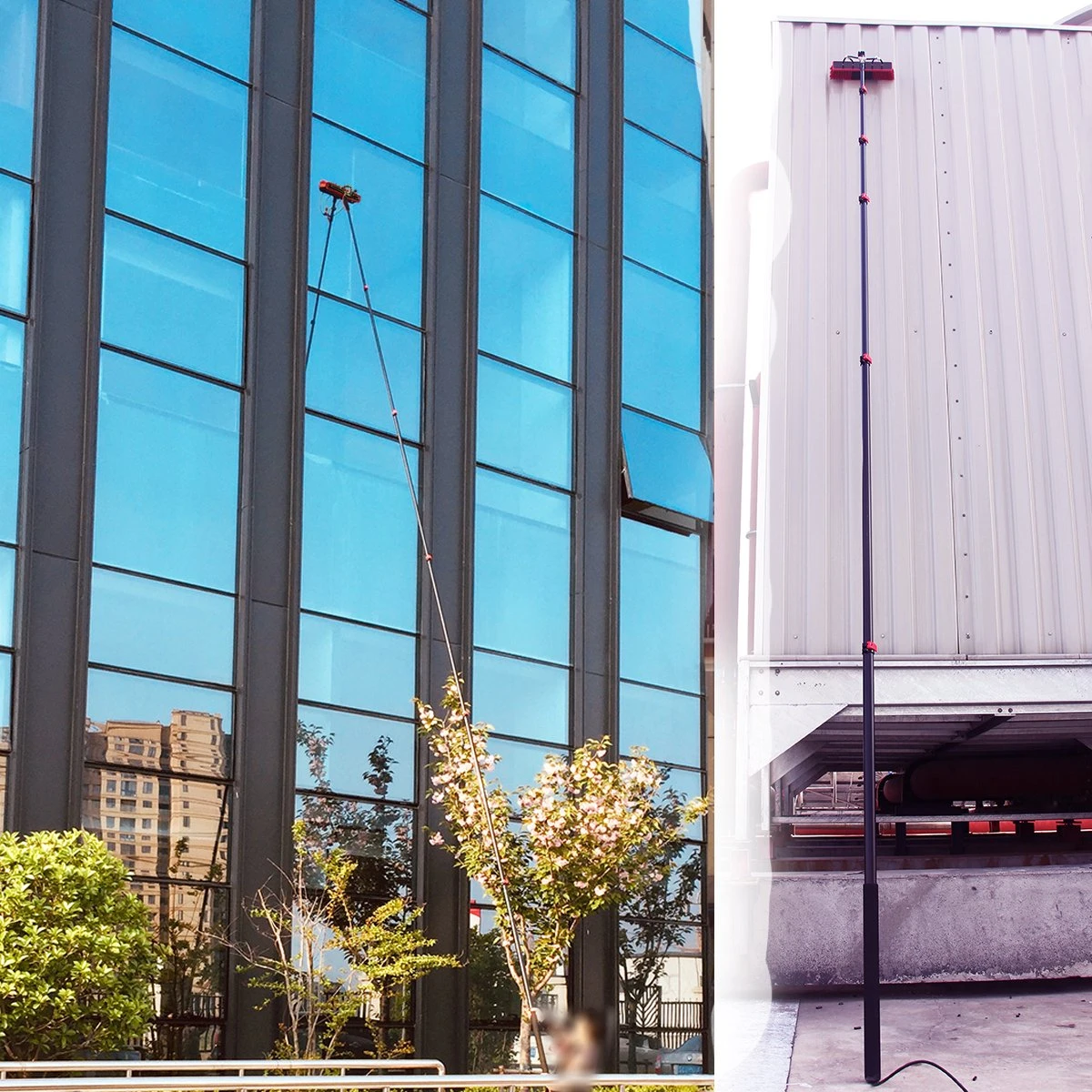 Kibani Telescoop Borstel 9m - Telescoopsteel Ramenwassen - Telescoopsteel Met Borstel - Telescoopsteel - Telescoopsteel Met Waterdoorvoer - Ramenwassen - Raamwisser Met Telescoopsteel - Raamwisser - Telescoopstelen 2 Kibani Telescoop Borstel 9m - Telescoopsteel Ramenwassen - Telescoopsteel Met Borstel - Telescoopsteel - Telescoopsteel Met Waterdoorvoer - Ramenwassen - Raamwisser Met Telescoopsteel - Raamwisser - Telescoopstelen - Afbeelding 2