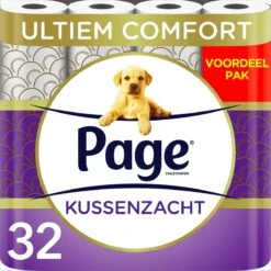 Page Toiletpapier - 32 Rollen - Kussenzacht Wc Papier (3-laags) - Voordeelverpakking -HG Winkel 1200x1200 2273