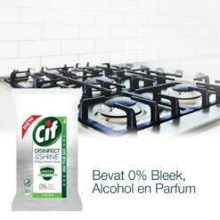 Cif Disinfect & Shine Wipes Original Desinfectie Schoonmaakdoekjes - 12 X 30 Doekjes - Voordeelverpakking -HG Winkel 1200x1200 2609