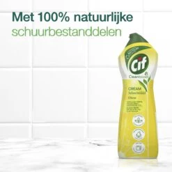 Cif CleanBoost Cream Citroen Schuurmiddel - 8 X 750 Ml - Voordeelverpakking -HG Winkel 1200x1200 2642