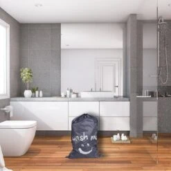 Wonair - Grote Waszak - Wash Me - Wastas - 60x90cm - Grijs - Met Trekkoord -HG Winkel 1200x1200 265