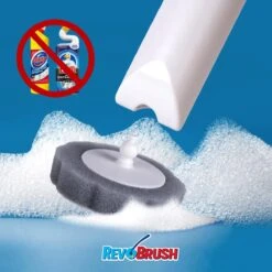 RevoBrush 28x Crystal Clean Foaming Pads Navulling - WC Borstel Met Houder Vrijstaand 11 RevoBrush 28x Crystal Clean Foaming Pads Navulling - WC Borstel Met Houder Vrijstaand -HG Winkel 1200x1200 2665