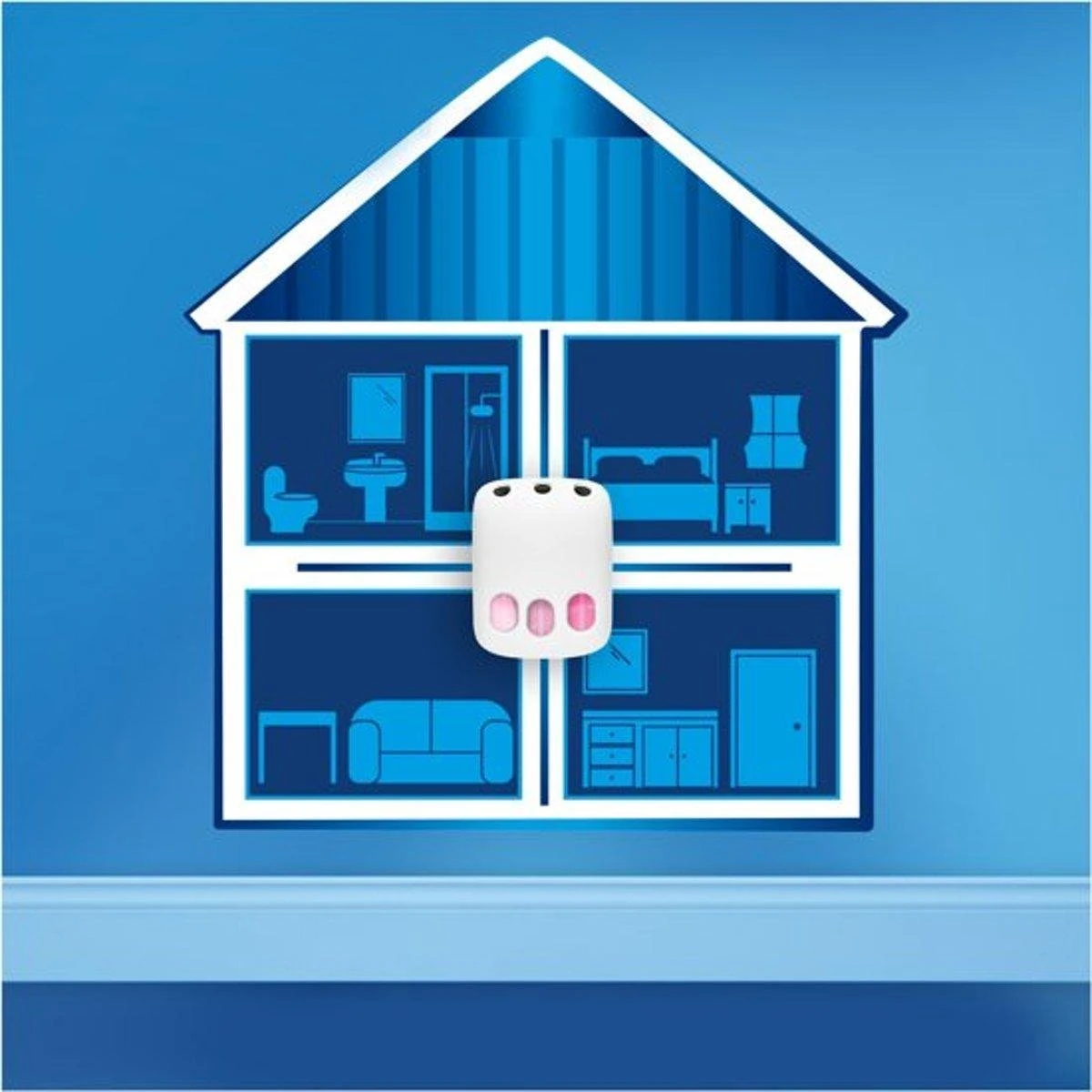 Ambi Pur Luchtverfrisser Navulling 3Volution Ochtend Dauw 4 X 20 Ml (2x2) 4 Ambi Pur Luchtverfrisser Navulling 3Volution Ochtend Dauw 4 X 20 Ml (2x2) - Afbeelding 4