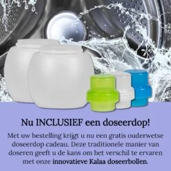 Kalaa Doseerbol - 2 Stuks - 230 Ml - Herbruikbaar - INCLUSIEF Doseerdop - Ook Geschikt Voor Robijn Wasmiddel Vloeibaar & Ariel Wasmiddel Vloeibaar - Vloeibaar Wasmiddel Doseren - Wasbollen Voor Wasmachine - Transparant - HDPE - Wasbol -HG Winkel 1200x1200 289
