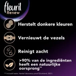 Fleuril Renew Zwart - Vloeibaar Wasmiddel - Voordeelverpakking - 65 Wasbeurten -HG Winkel 1200x1200 477