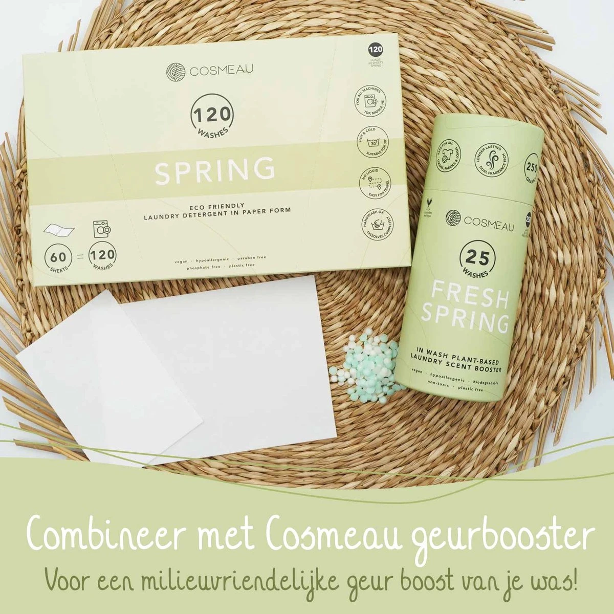 Cosmeau Wasstrips 60 Wasbeurten Lavendel Wasmiddel Wasvellen Wasdoekjes Detergent Sheets Eco Laundry Strips - Biologisch Cosmo Cosmea Kosmo 16 Cosmeau Wasstrips 60 Wasbeurten Lavendel Wasmiddel Wasvellen Wasdoekjes Detergent Sheets Eco Laundry Strips - Biologisch Cosmo Cosmea Kosmo - Afbeelding 16