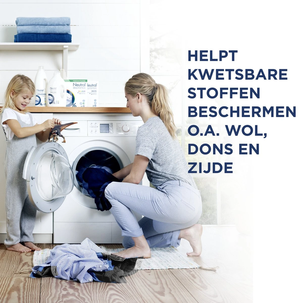 Neutral Voeibaar Fijnwasmiddel 5x 1L 5 Neutral Voeibaar Fijnwasmiddel 5x 1L - Afbeelding 5