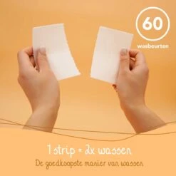Cosmeau Wasstrips 60 Wasbeurten Zeebries Wasmiddel Wasvellen Wasdoekjes Detergent Sheets Eco Laundry Strips - Plasticvrij Biologisch Eco -HG Winkel 1200x1200 642