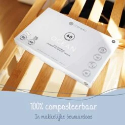 Cosmeau Wasstrips 60 Wasbeurten Zeebries Wasmiddel Wasvellen Wasdoekjes Detergent Sheets Eco Laundry Strips - Plasticvrij Biologisch Eco -HG Winkel 1200x1200 648