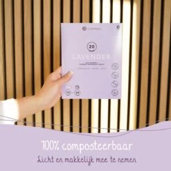 Cosmeau Wasstrips 20 Wasbeurten Lavendel Wasmiddel Wasvellen Wasdoekjes Detergent Sheets Eco Laundry Strips Proefpakket - Plasticvrij Biologisch -HG Winkel 1200x1200 662
