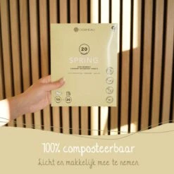 Cosmeau Wasmiddel Wasstrips 20 Wasbeurten Lentefris Wasvellen Wasdoekjes Detergent Sheets Wasdoekjes Proefpakket - Plasticvrij Biologisch Afbreekbaar -HG Winkel 1200x1200 759