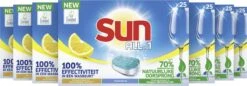 SUN® Sun All-In-1 Citroen Vaatwastabletten - 7 X 24 Tabletten - Voordeelverpakking -HG Winkel 1200x417 1