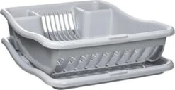 Curver Afdruiprek Met Met Lekbak Plateau - Kliksysteem - Afdruiprek Voor Afwas - Vaatwas Rek - Afdruiprek - 38x29x8,5 Cm - 2 Stuks -HG Winkel 1200x622 1