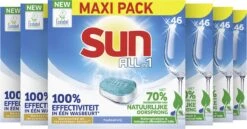 SUN® Sun All-in 1 Normaal Vaatwastabletten - 276 Tabletten - Voordeelverpakking -HG Winkel 1200x629 1