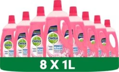 Dettol - Power & Fresh - Allesreiniger - Kersenbloesem - 8 X 1 Liter -HG Winkel 1200x726 2