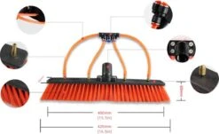 Aqua2Go Telescoopsteel 7,2 Meter - Lichtgewicht Aluminium - 40 Cm. Borstel - Ramen Wassen - Zonnepanelen -HG Winkel 1200x736 5