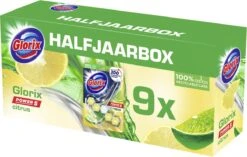 Glorix Power 5 Toiletblokken - Citroen - 9 Stuks - Voordeelverpakking 15 Glorix Power 5 Toiletblokken - Citroen - 9 Stuks - Voordeelverpakking -HG Winkel 1200x762 2